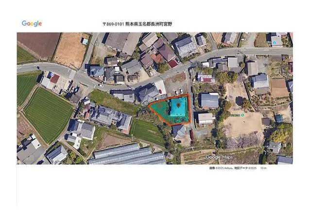 Tamana County, Nagasu Town, Oaza Miyano (Nagasu Station), single-story building, 4DK
