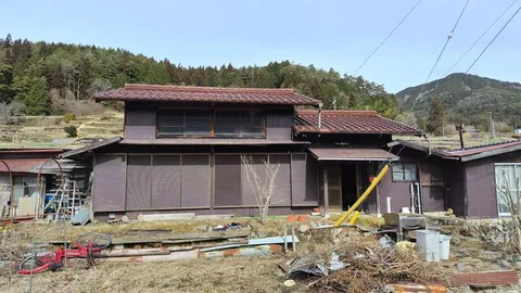 Kamo County, Shirakawa Town, Kurokawa (Shirakawaguchi Station), single-story building, 2K