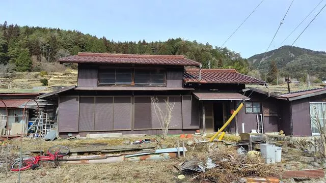 Kamo County, Shirakawa Town, Kurokawa (Shirakawaguchi Station), single-story building, 2K