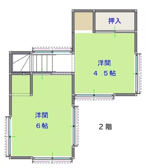 Toride City Inodai 4-chome (Toride Station) 2-story 3DK
