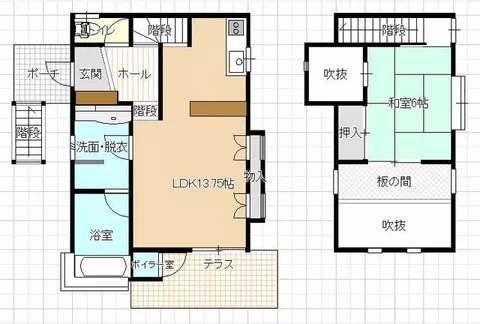 Nasu County, Nasu Town, Oaza Takaku Otsu (Kuroiso Station) 2-story building 1LDK