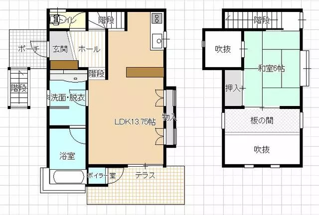 Nasu County, Nasu Town, Oaza Takaku Otsu (Kuroiso Station) 2-story building 1LDK