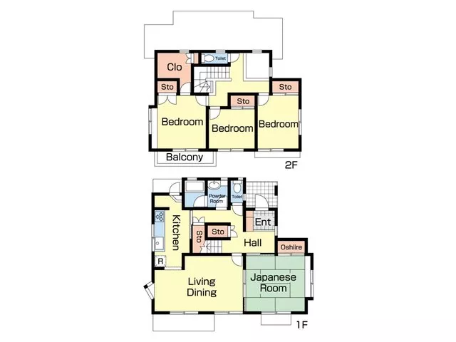 A living space with good sunlight, openness, and ventilation.