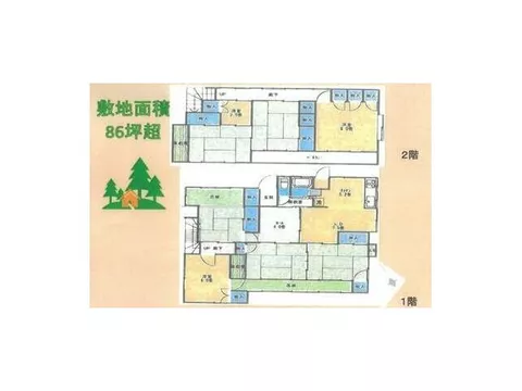 ◆◇◆ Land area over 86 tsubo ◆◇◆ 6 minutes on foot from Shakujii-mae Station! Spacious 7LDK! - Image 1