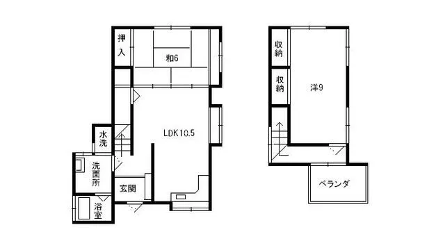 Nagasaki City, Aonoura-cho 2-story 2LDK