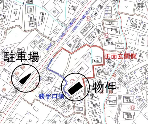 3-chome, Tateyama, Nagasaki City (Suwa Shrine Station), 2-story building, 5DK
