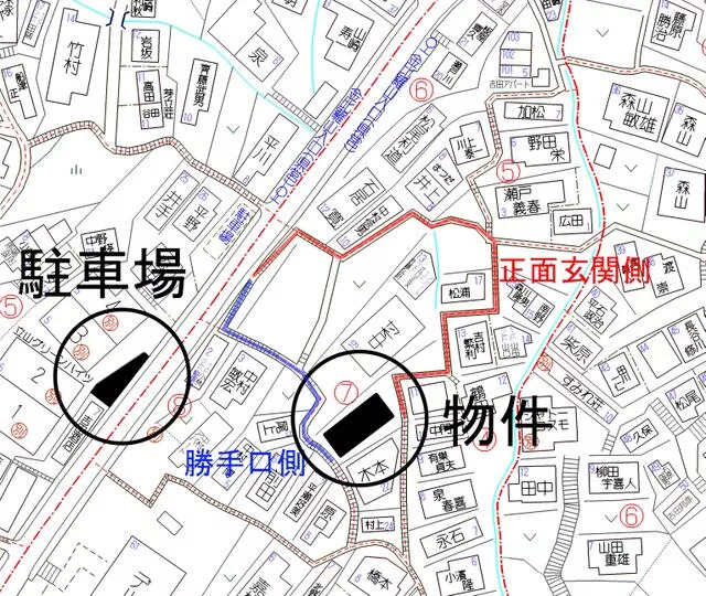 3-chome, Tateyama, Nagasaki City (Suwa Shrine Station), 2-story building, 5DK