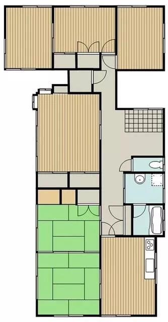 Kobayashi City, Hosono (Kobayashi Station) Single-story building 6DK