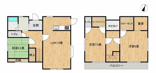 Hanyu City, Oaza Shitakobayashi (Minami-Hanyu Station), 2-story, 3LDK