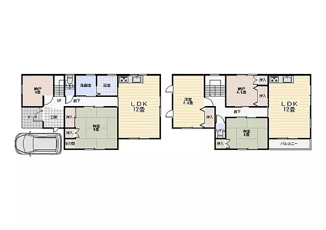 Used single-family home, Zaimokucho used house