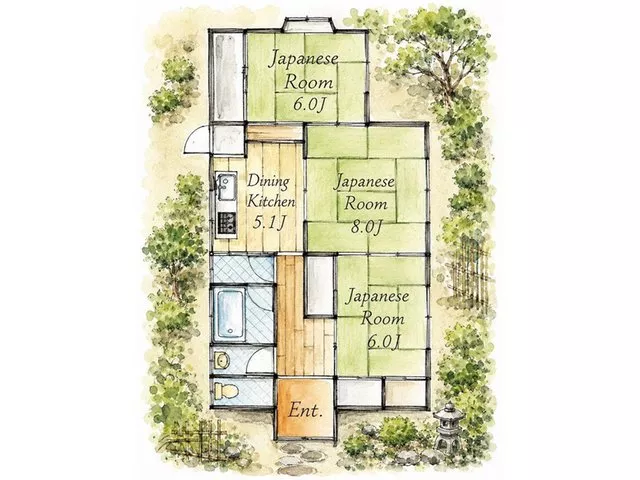 Comfortable single-story home♪ You can remodel it as you like♪