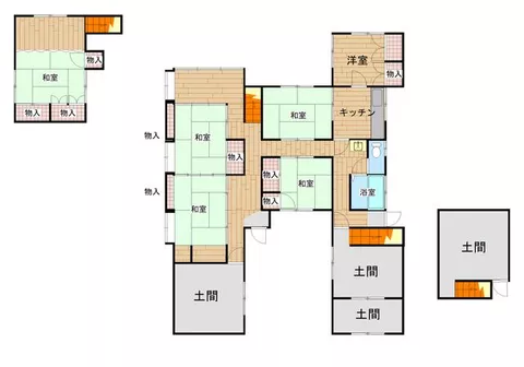 Izumi City, Sumiyoshi Town (Komenotsu Station), 2-story building, 7DK - Image 1