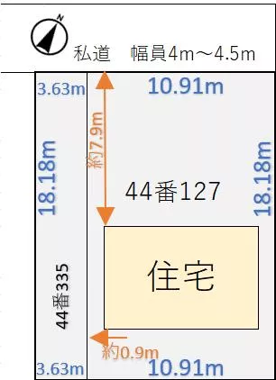 Fukagawa City, Bunkou Town (Fukagawa Station), 2-story, 4LDK