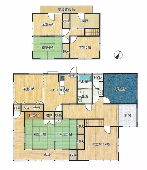 Imari City, Higashiyamashiro Town, Sato (Sato Station), two-story building, 7LDK