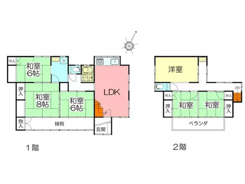 A used house has newly appeared in Hirose Town, Kiryu City♪ Good access to main roads♪ - Image 2