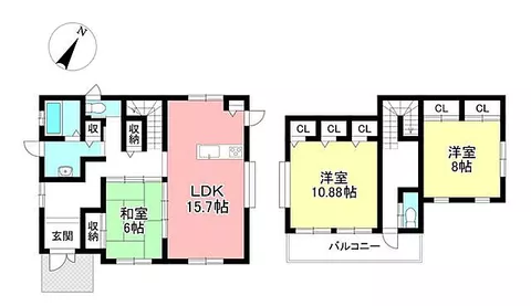 Used single-family home in Hakusan Town, Koichi