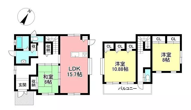 Used single-family home in Hakusan Town, Koichi