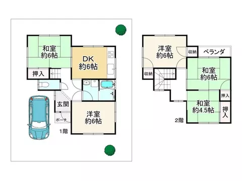 5 minutes on foot to the bus stop! South-facing balcony! This property has been renovated in March of the 8th year of Reiwa!