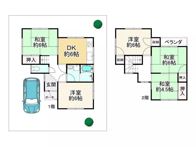 5 minutes on foot to the bus stop! South-facing balcony! This property has been renovated in March of the 8th year of Reiwa!