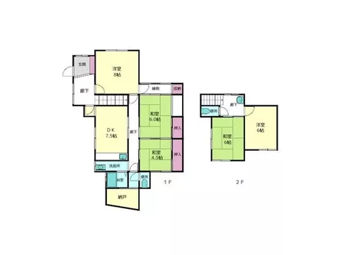 Approximately 14 minutes on foot from Ikoma Station on the Kintetsu Nara Line and Keihanna Line, excellent location, land area approximately 105 tsubo