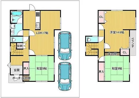 Used single-family home in Hashimoto City, Kimioka 3-chome, used house