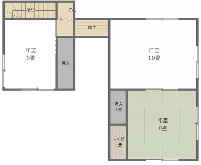 Takeo City, Kitakata Town, Oaza Shiku (Kitakata Station) 2-story 7DK