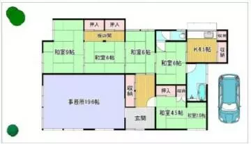 Kiryu City, Miyamae-cho 2-chome, 1-story, 6K (Kiryu Station) 3,800,000 yen