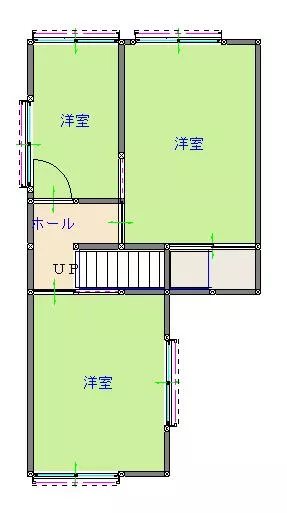 Iwakura City, Oichibacho Gomae (Iwakura Station) 2-story 4DK
