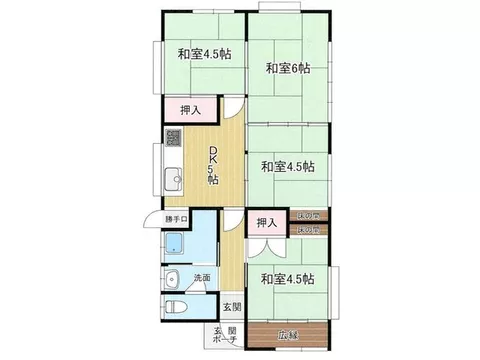 Popular "single-story" house! A convenient area for living!