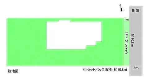 Nakayama-gun, Nakayama-cho, Oaza Nagasaki (Uzen-Nagasaki Station) Single-story 3SDK
