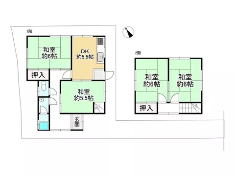 Higashi Tsutsujioka Akebonodai 3 (Bahori Station) 1.8 million yen