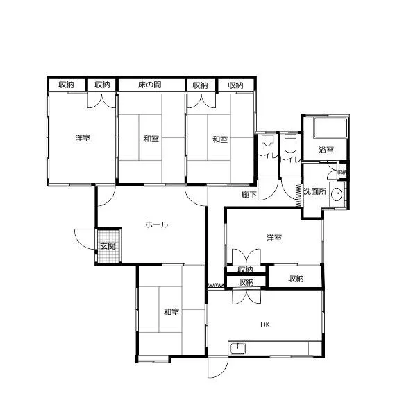 Bungo Ono-shi, Mie-cho, Akamine (Mie-machi Sta.) Single story house, 5DK

Mie-cho Akamine