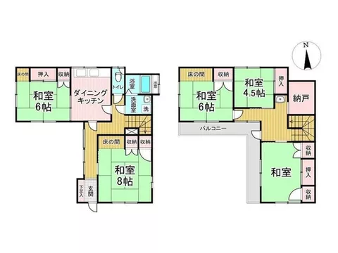 A quiet residential area for a peaceful life! Spacious 5SDK!