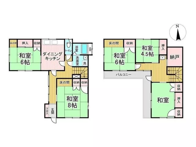 A quiet residential area for a peaceful life! Spacious 5SDK!