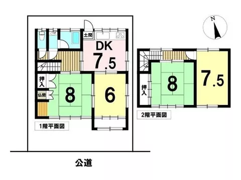 【Well-equipped living facilities◎All rooms over 6 tatami mats】Within 5 minutes on foot to supermarkets, pharmacies, and clinics