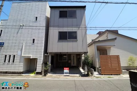 Tokushima City, Ōdō 4-chome (Nikenya Station), 3-story, 3DK