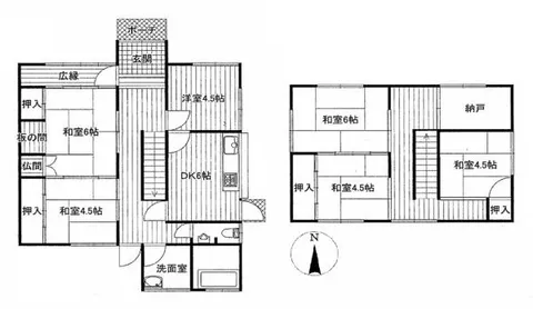 Sakurai City, Oaza Makinochi (Makuhara Station), 2-story, 6SDK