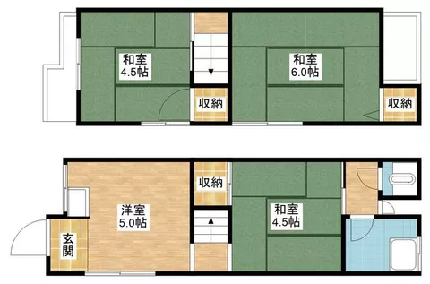 Omihachiman City, Chukomori-cho (Omihachiman Station) 2-story 3DK