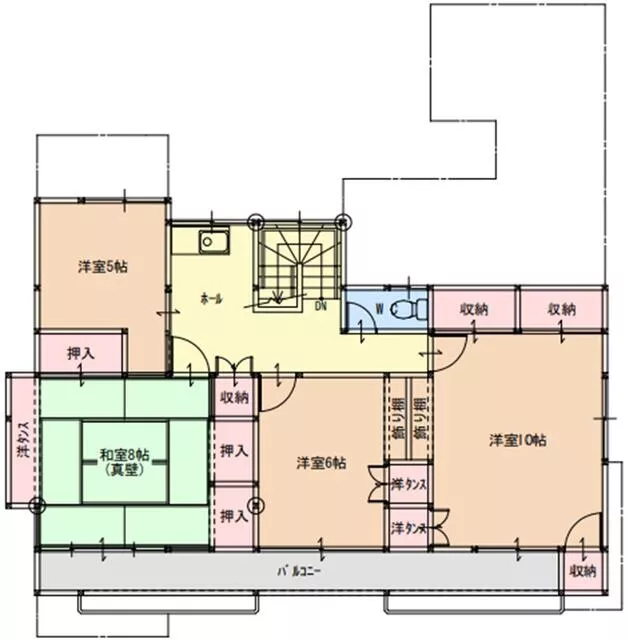 Oshu City, Mizusawa Oogane Town 3-chome (Mizusawa Station) 2-story building 8SLK
