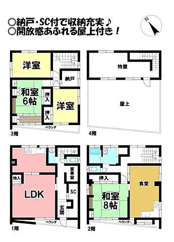 Used single-family home Tomihoncho, used house