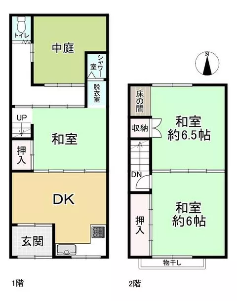4-chome, Mitejima, Nishi-Yodogawa Ward, Osaka City (Mitejima Station) 2-story 3DK
