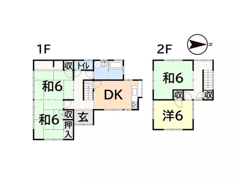 Commercial facilities are conveniently nearby in the Kitakana area of Beppu City. Hot spring facilities are also close!