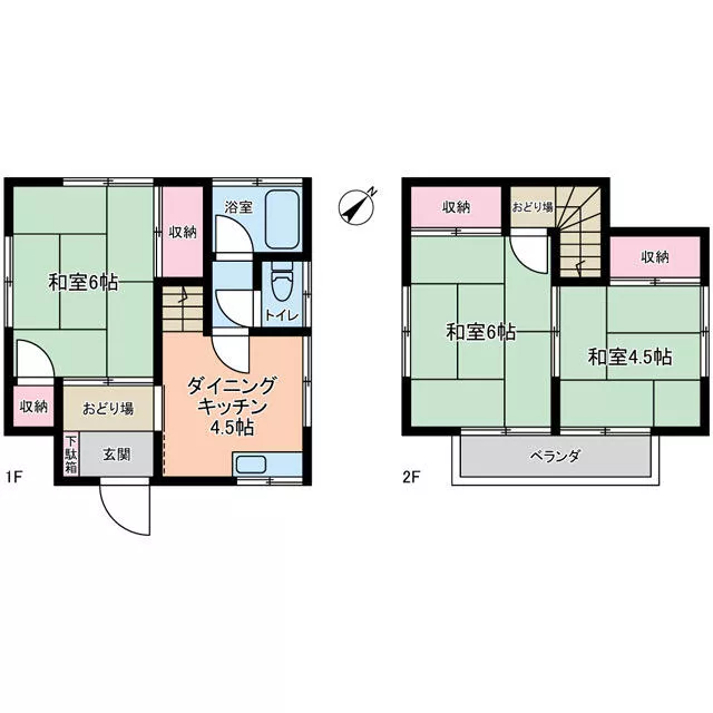 Saitama City, Midori Ward, Oaza Nakao (Higashi-Urawa Station) 2-story 3DK