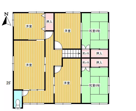 Aomori City, Oaza Shinjo, Hiraoka (Shin-Aomori Station) 2-story building 10DK