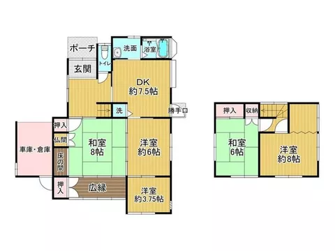 Affordable used house! Viewing reservations now being accepted. Carport, terrace with roof.
