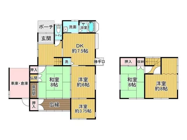 Affordable used house! Viewing reservations now being accepted. Carport, terrace with roof.