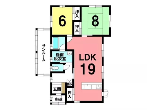 2LDK single-story house ♪ A location where you can enjoy the changing of the seasons! - Image 3