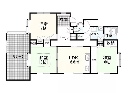 6DK property! Recommended for multi-generational households! ◆ Honmatsu Elementary School, Honmatsu First Junior High School