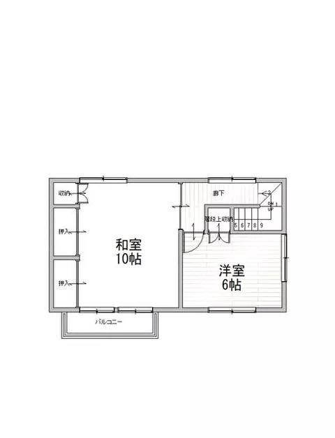 Wakayama City, Matsue Kita 5-chome (Nakamatsue Station), 2-story, 5DK