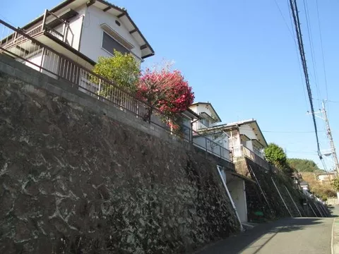 A quiet residential area on a hill, with good sunlight and views♪